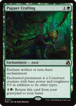 [111]【EN】【FOIL】傀儡造り/Puppet Crafting【FRA】[R][緑]