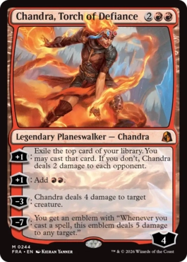 [244]【EN】反逆の先導者、チャンドラ/Chandra, Torch of Defiance【FRA】[M][赤]