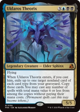 [159]【EN】【FOIL】ウルダロス・セオリクス/Uldaros Theorix【FRA】[M][多色]