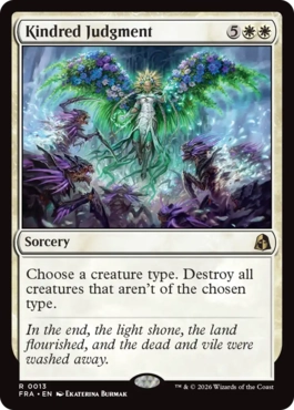 [013]【EN】【FOIL】同族の審判/Kindred Judgment【FRA】[R][白]