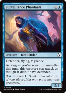 [042]【EN】【FOIL】諜報する幻/Surveillance Phantasm【FRA】[C][青]