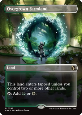 [399]【EN】【FOIL】■ボーダーレス■草茂る農地/Overgrown Farmland【FRA】[R][土地]