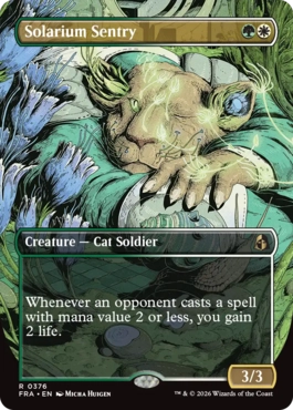 [376]【EN】【FOIL】■ボーダーレス■日光浴室の歩哨/Solarium Sentry【FRA】[R][多色]