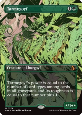 [374]【EN】【FOIL】■ボーダーレス■タルモゴイフ/Tarmogoyf【FRA】[M][緑]