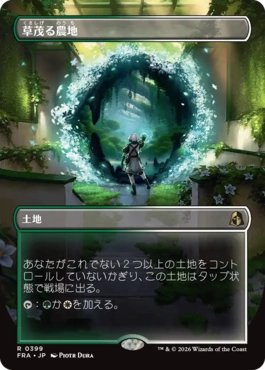 [399]【JP】■ボーダーレス■草茂る農地/Overgrown Farmland【FRA】[R][土地]