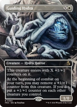 [360]【EN】■ボーダーレス■導きのハイドラ/Guiding Hydra【FRA】[R][白]