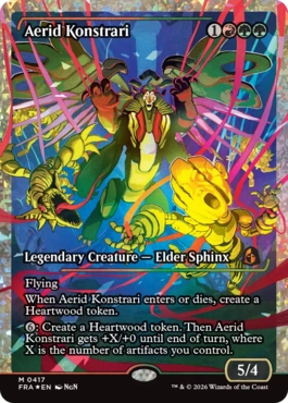 [417]【EN】【フラクチャーFOIL】■ジャパンショーケース■アエリド・コンストラリ/Aerid Konstrari【FRA】[M][多色]