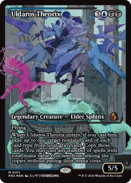 [411]【EN】【FOIL】■ジャパンショーケース■ウルダロス・セオリクス/Uldaros Theorix【FRA】[M][多色]