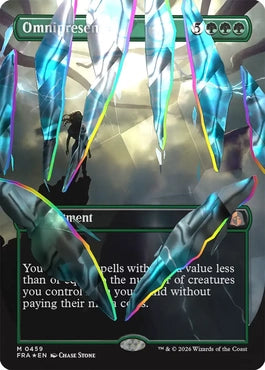 [459]【EN】【ファセットFOIL】■ボーダーレス■遍在/Omnipresence【FRA】[M][緑]