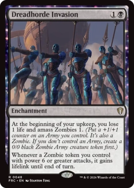[048]【EN】戦慄衆の侵略/Dreadhorde Invasion【FRC】[R][黒]