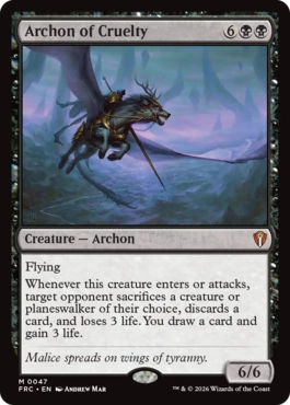 [047]【EN】残虐の執政官/Archon of Cruelty【FRC】[M][黒]
