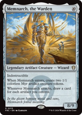 [015]【EN】管理者、メムナーク/Memnarch, the Warden【FRC】[R][茶]