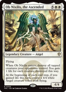 [005]【EN】昇りたる者、オブ・ニクシリス/Ob Nixilis, the Ascended【FRC】[R][白]