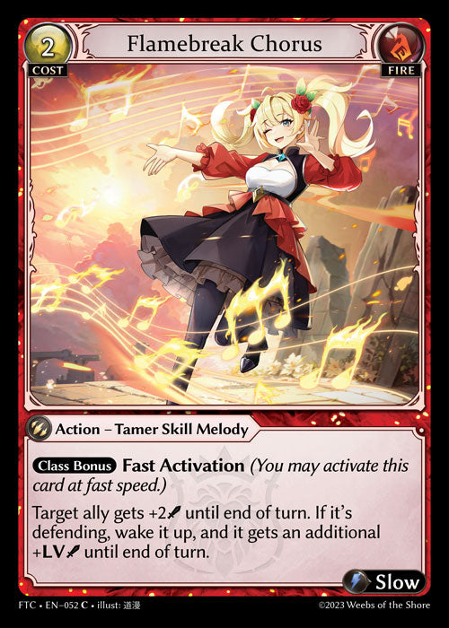 [052]【EN】Flamebreak Chorus【FTC】[C][Fire]