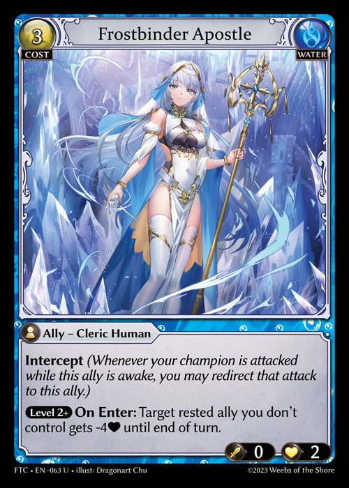 [063]【EN】Frostbinder Apostle【FTC】[U][Water]