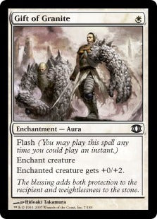 [011]【EN】【FOIL】花崗岩の贈り物/Gift of Granite【FUT】[C][白]