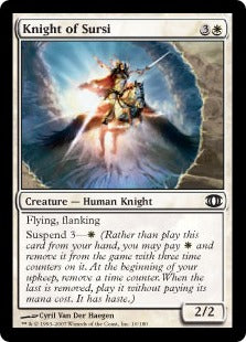 [016]【EN】【FOIL】サーシの騎士/Knight of Sursi【FUT】[C][白]
