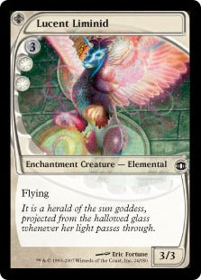 [018]【EN】【FOIL】輝く透光/Lucent Liminid【FUT】[C][白]