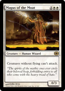 [021]【EN】【FOIL】濠の大魔術師/Magus of the Moat【FUT】[R][白]