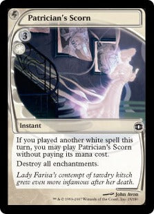 [025]【EN】【FOIL】貴族階級の嘲笑/Patrician's Scorn【FUT】[C][白]