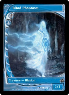 [034]【EN】【FOIL】盲目の幻/Blind Phantasm【FUT】[C][青]