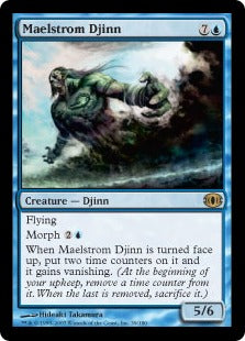 [044]【EN】【FOIL】大渦のジン/Maelstrom Djinn【FUT】[R][青]