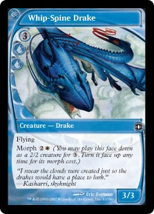 [062]【EN】鞭背ドレイク/Whip-Spine Drake【FUT】[C][青]