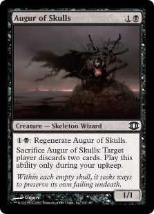 [063]【EN】【FOIL】髑髏の占い師/Augur of Skulls【FUT】[C][黒]