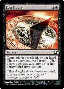 [077]【EN】【FOIL】失われた時間/Lost Hours【FUT】[C][黒]
