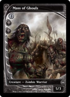 [079]【EN】【FOIL】グールの大群/Mass of Ghouls【FUT】[C][黒]
