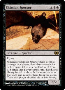 [085]【EN】【FOIL】シミアの死霊/Shimian Specter【FUT】[R][黒]