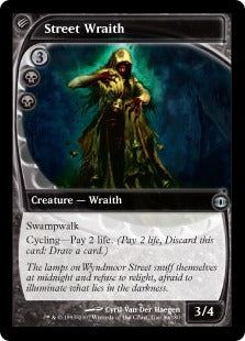 [089]【EN】【FOIL】通りの悪霊/Street Wraith【FUT】[U][黒]