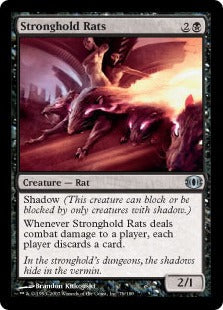 [090]【EN】【FOIL】要塞の鼠/Stronghold Rats【FUT】[U][黒]