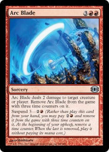 [094]【EN】【FOIL】弧状の刃/Arc Blade【FUT】[U][赤]