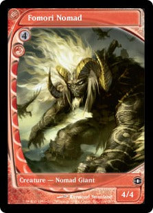 [103]【EN】【FOIL】フォモーリの遊牧の民/Fomori Nomad【FUT】[C][赤]