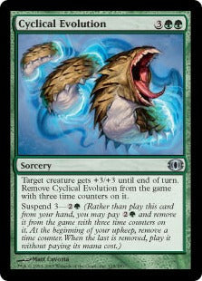 [127]【EN】【FOIL】循環進化/Cyclical Evolution【FUT】[U][緑]