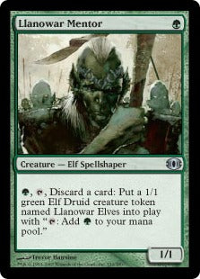 [135]【EN】ラノワールの助言者/Llanowar Mentor【FUT】[U][緑]