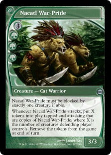 [138]【EN】【FOIL】ナカティルの戦群れ/Nacatl War-Pride【FUT】[U][緑]