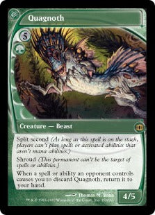 [142]【EN】【FOIL】クァーグノス/Quagnoth【FUT】[R][緑]
