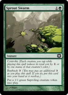 [149]【EN】【FOIL】大量の芽吹き/Sprout Swarm【FUT】[C][緑]
