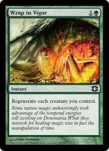 [155]【EN】【FOIL】活力の覆い/Wrap in Vigor【FUT】[C][緑]