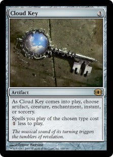 [160]【EN】【FOIL】雲の鍵/Cloud Key【FUT】[R][茶]