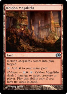 [174]【EN】【FOIL】ケルドの巨石/Keldon Megaliths【FUT】[U][土地]