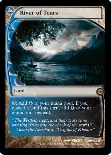 [178]【EN】【FOIL】涙の川/River of Tears【FUT】[R][土地]