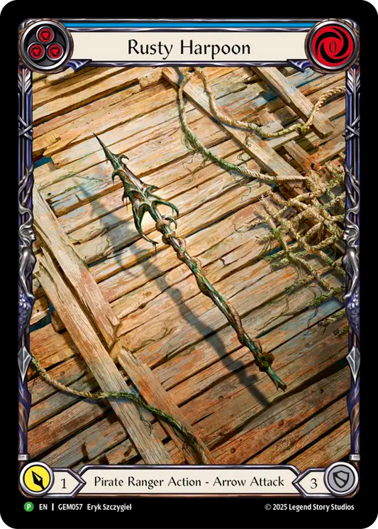 ★特価品★[057]【EN】Rusty Harpoon/錆び付いた銛(青)【GEM】[P]
