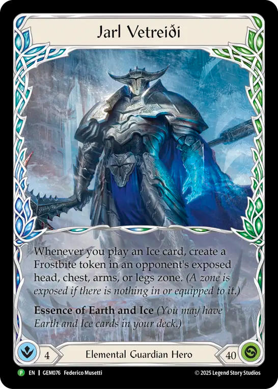★特価品★[076]【EN】Jarl Vetreidi/ヤール・ヴェトレディ【GEM】[P]