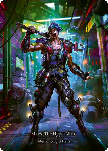 ★特価品★[105]【EN】【Cold Foil】Maxx 'The Hype' Nitro/マックス"ザ・ハイプ"ニトロ【GEM】[P]