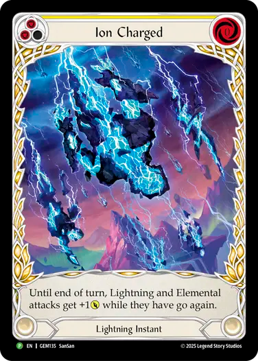 ★特価品★[135]【EN】Ion Charged/イオン充電(黄)【GEM】[P]