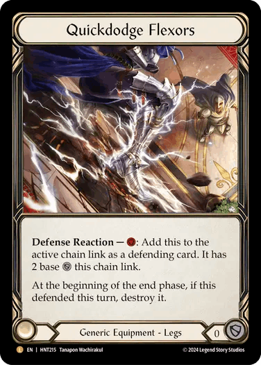 [215]【EN】【Cold Foil】屈性回避/Quickdodge Flexors【HNT】[Generic][L]
