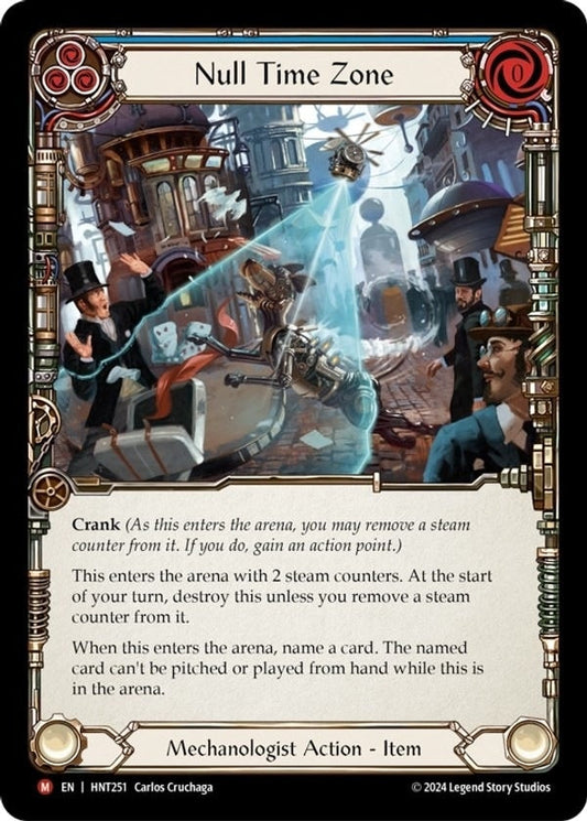 [251]【EN】無時限ゾーン/Null Time Zone[青]【HNT】[Mechanologist][M]
